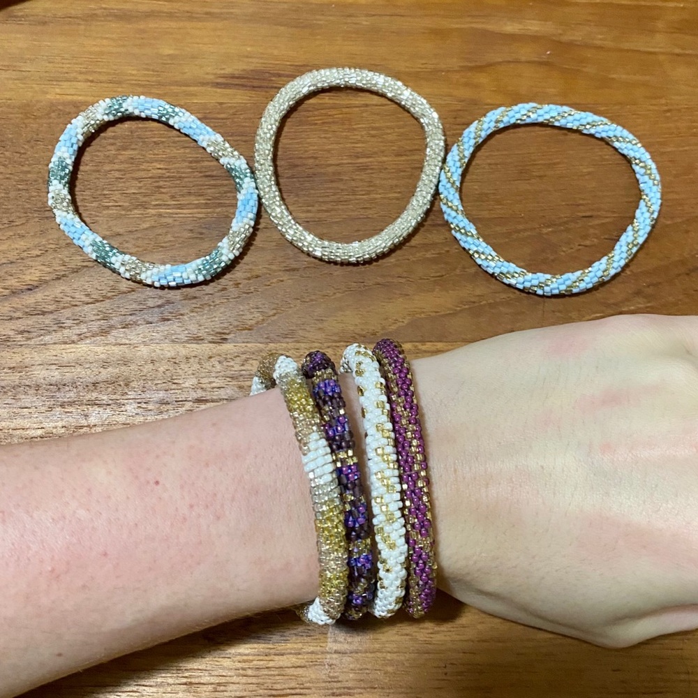 Lily and Laura Beaded Bracelets - Picture 2 of 7